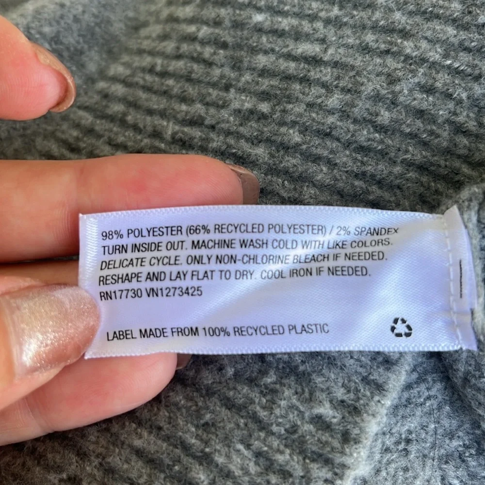 So very soft a new day gray collared five button top - Picture 11 of 13